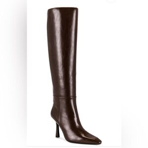 Elegant Brown Knee-High Women's Boots